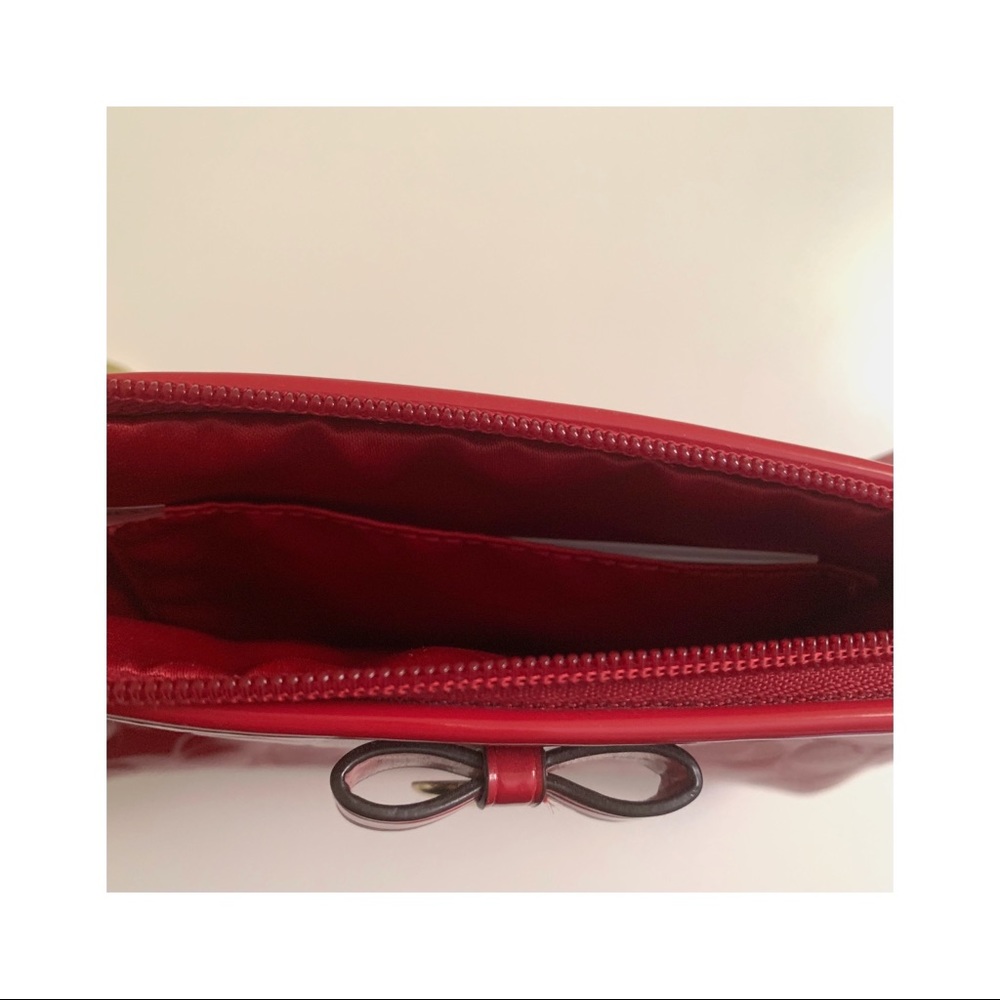 Coach red wristlet - Picture 2 of 2